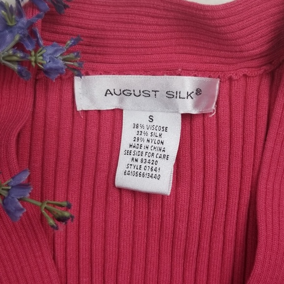 August Silk Pink Shirt - Picture 6 of 7